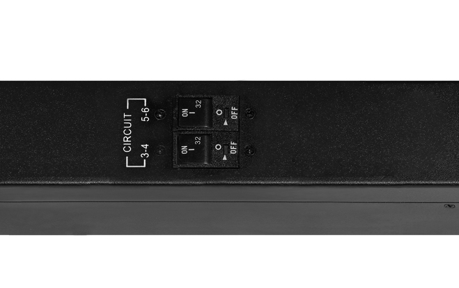 В ITK ADMIN PDU встроены гидравлические автоматические выключатели.