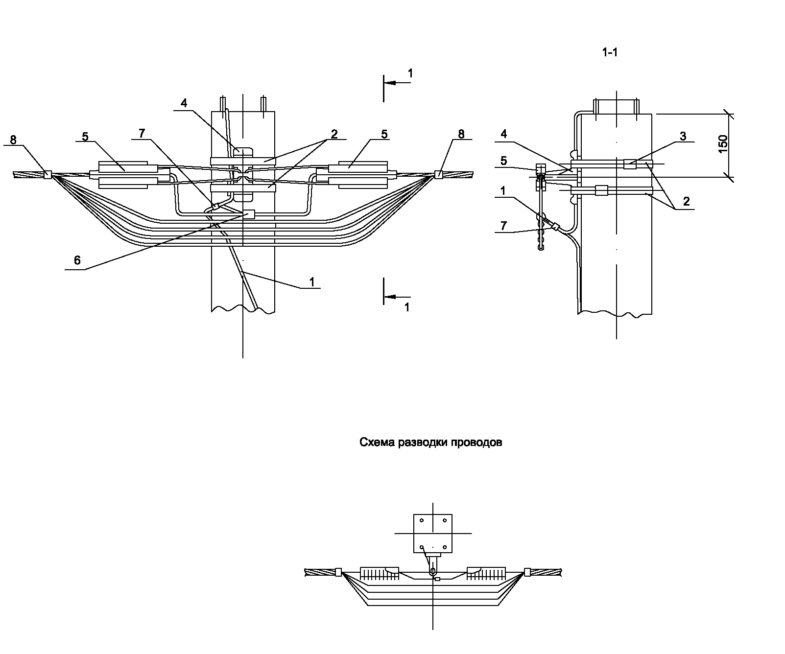 Крепление анкерное без разрезания провода IEK (ASIP-BET-KRB-400-00-00 ...